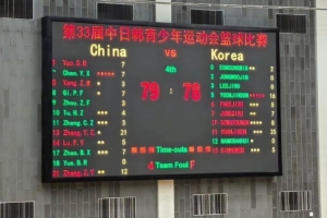 开云注册入口-中日韩运动会中国U16男篮79-78险胜韩国队 张懿赵杰21分全队最高