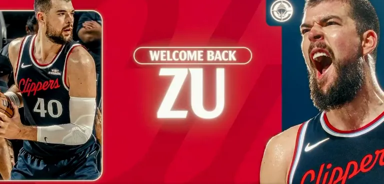 开云注册入口-欢迎回家！快船主场放致敬祖巴茨视频，后者向观众挥手致意